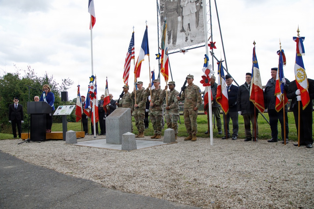 82nd ANNIVERSARY OF D-DAY: CP 21, Shellburst