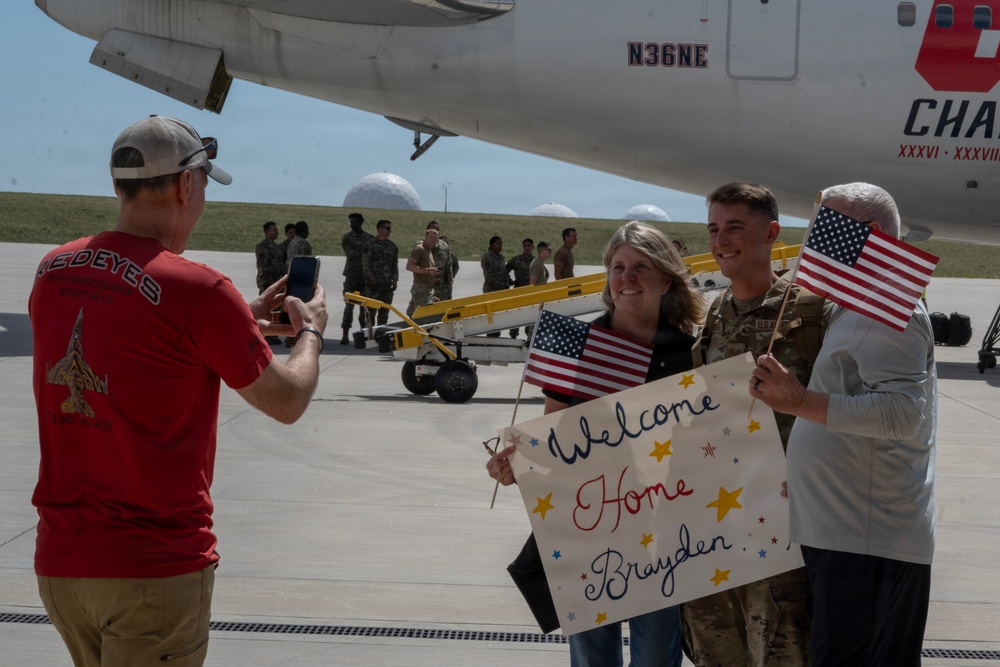 140th Wing Airmen return to American soil