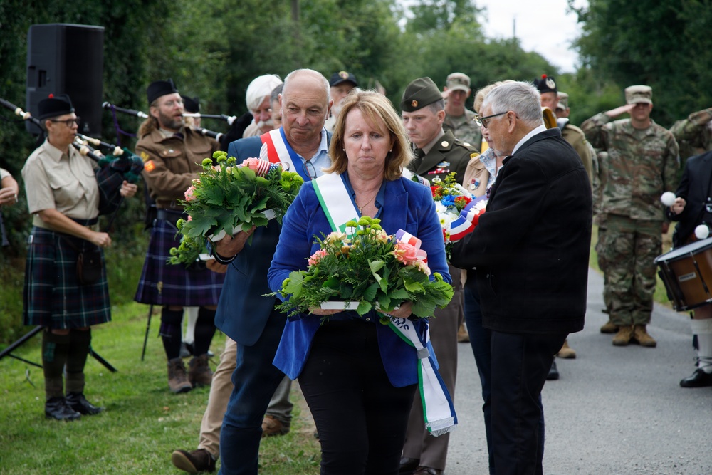 82nd ANNIVERSARY OF D-DAY: CP 21, Shellburst