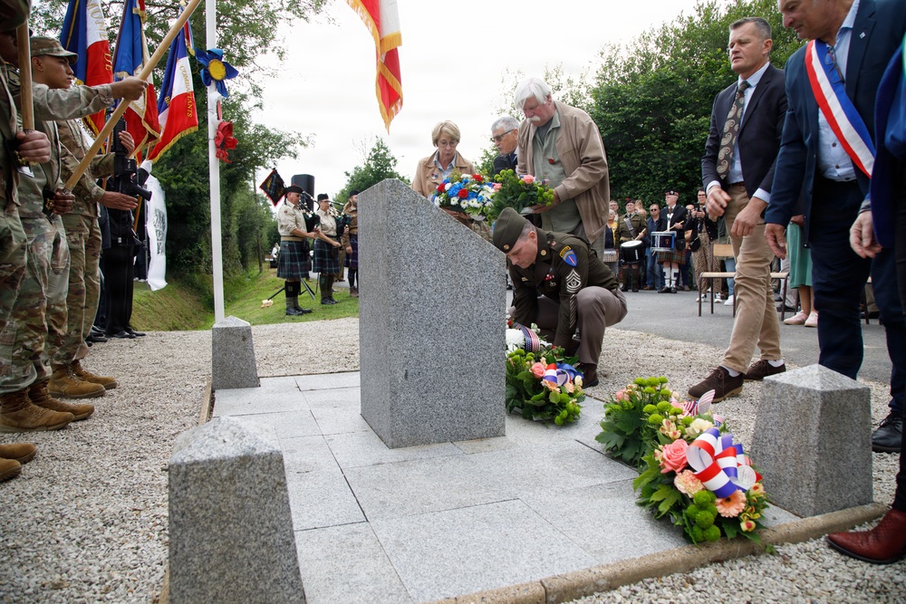 82nd ANNIVERSARY OF D-DAY: CP 21, Shellburst
