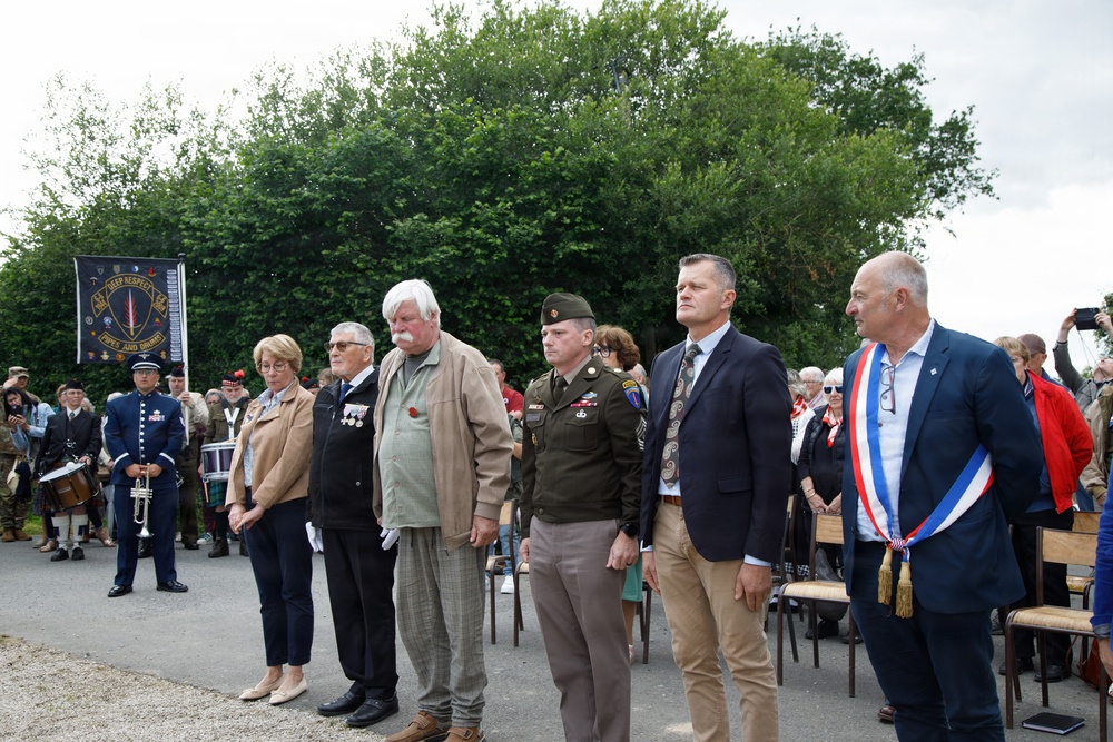 82nd ANNIVERSARY OF D-DAY: CP 21, Shellburst