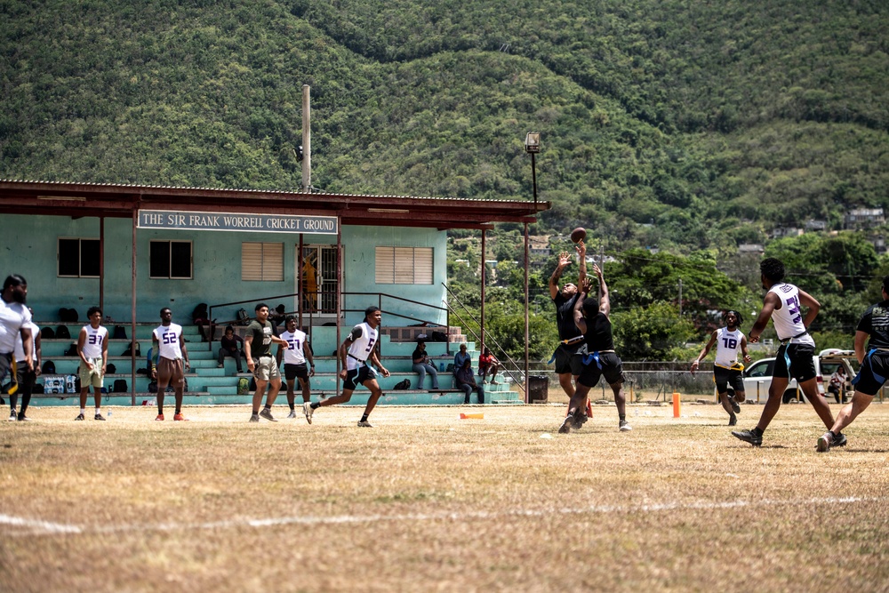 USS Nimitz Conducts Community Relation Events in Jamaica
