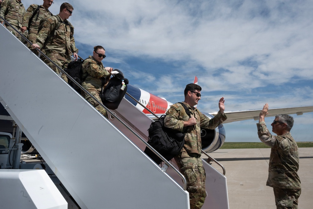 140th Wing Airmen return to American soil