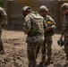 Engineers detonate confidence, shape and crater charges.