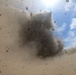 Engineers detonate confidence, shape and crater charges.