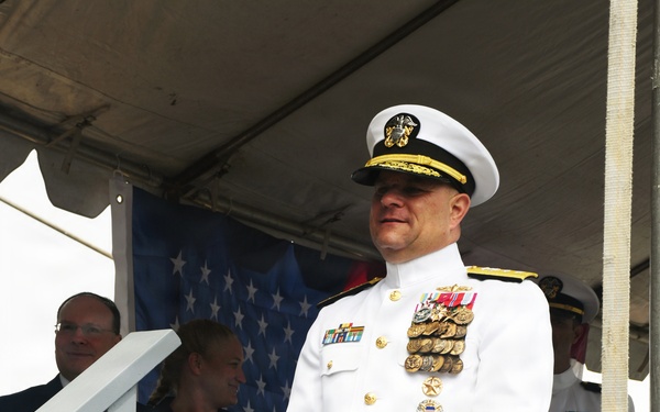 MSC’s Newest Fleet Replenishment Oiler USNS Thurgood Marshall Christened in San Diego