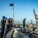 USS Gridley Pulls out of Puerto Rico