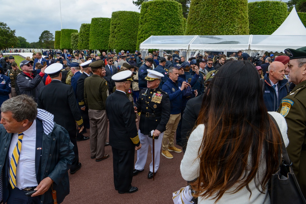 82nd Anniversary of D-Day Ceremony Honors WWII Veterans in Normandy