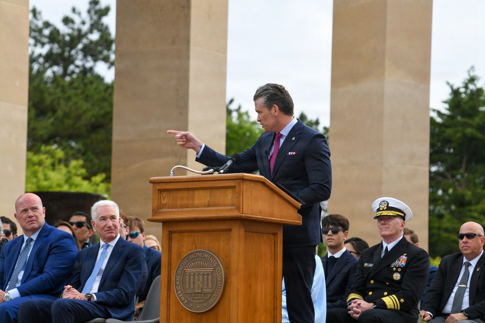 82nd Anniversary of D-Day Ceremony Honors WWII Veterans in Normandy