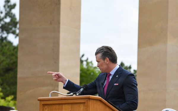 82nd Anniversary of D-Day Ceremony Honors WWII Veterans in Normandy