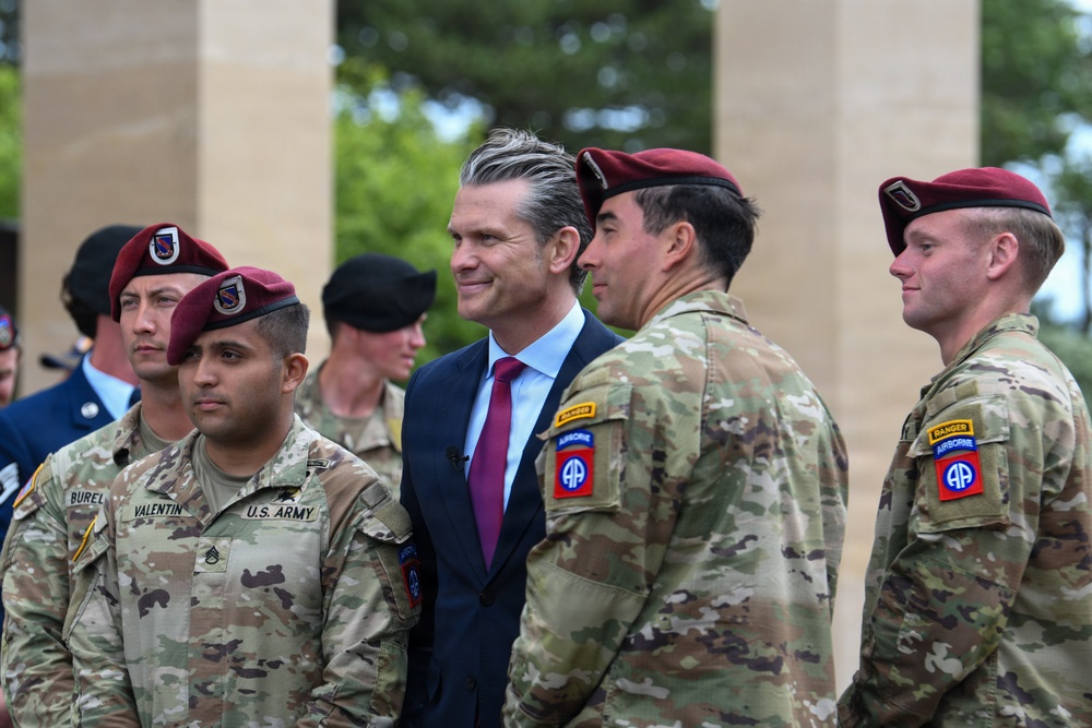 82nd Anniversary of D-Day Ceremony Honors WWII Veterans in Normandy
