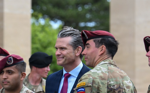 82nd Anniversary of D-Day Ceremony Honors WWII Veterans in Normandy