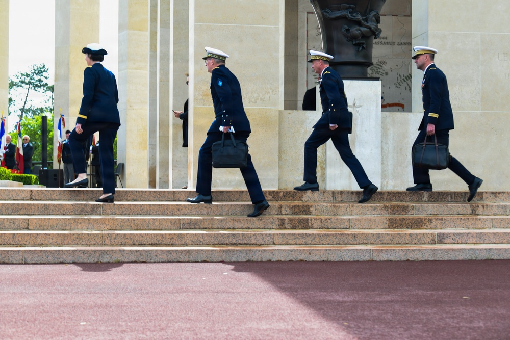 82nd Anniversary of D-Day Ceremony Honors WWII Veterans in Normandy