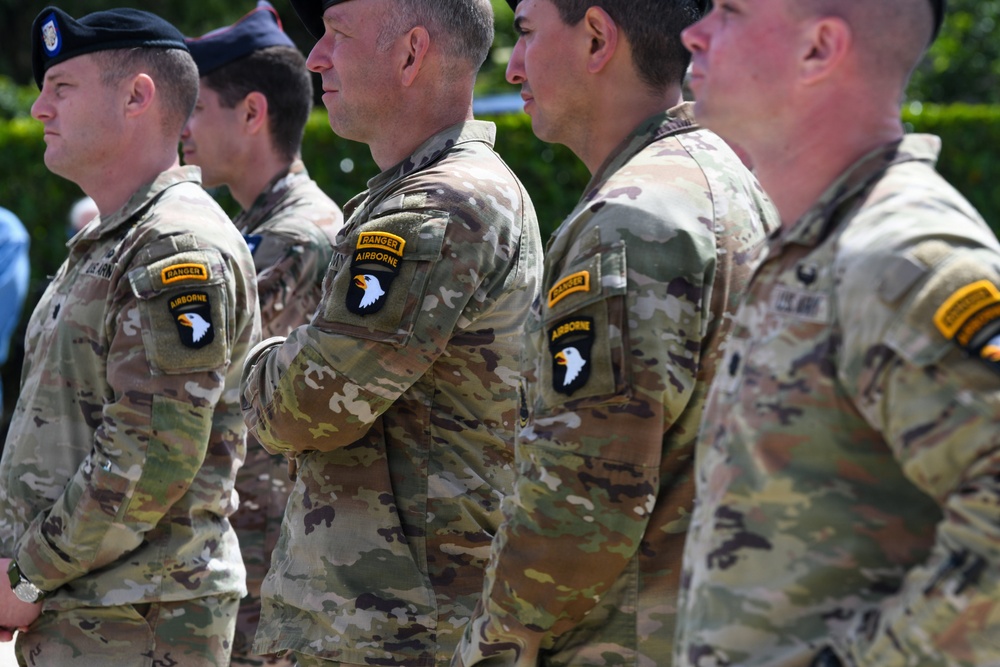101st Airborne Division Soldiers Gather in Normandy to Commemorate 82nd Anniversary of D-Day
