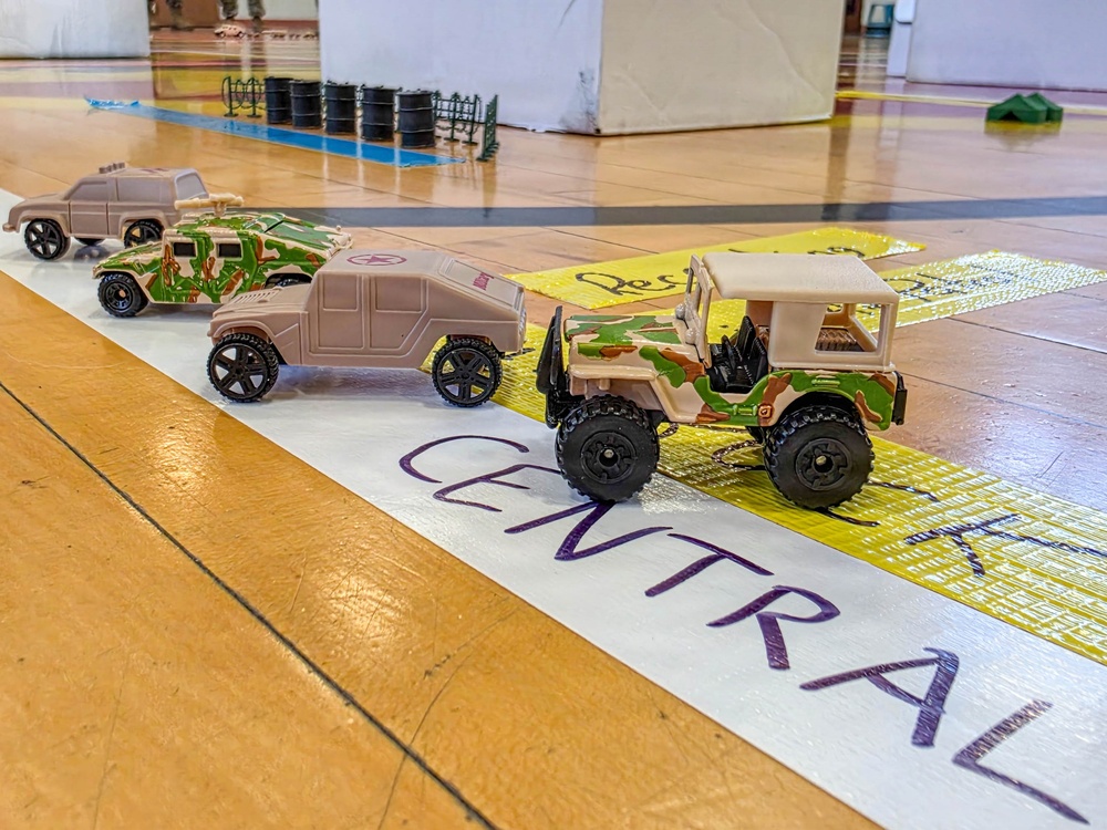 Scale model supports America 250 event planning