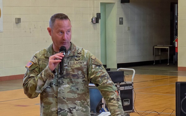 Participants review public safety plans during ROC drill