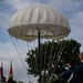 Paratroopers participate in tribute at Place Toccoa, Normandy 82