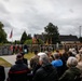 Paratroopers participate in tribute at Place Toccoa, Normandy 82
