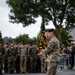 Paratroopers participate in tribute at Place Toccoa, Normandy 82