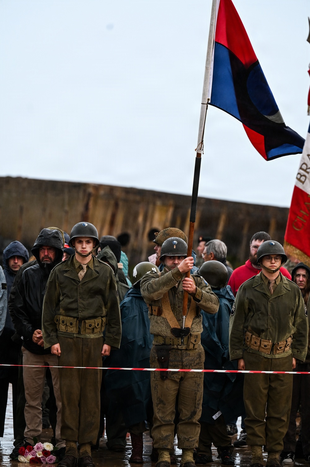 29th ID honors Bedford Boys in Omaha Beach Ceremony