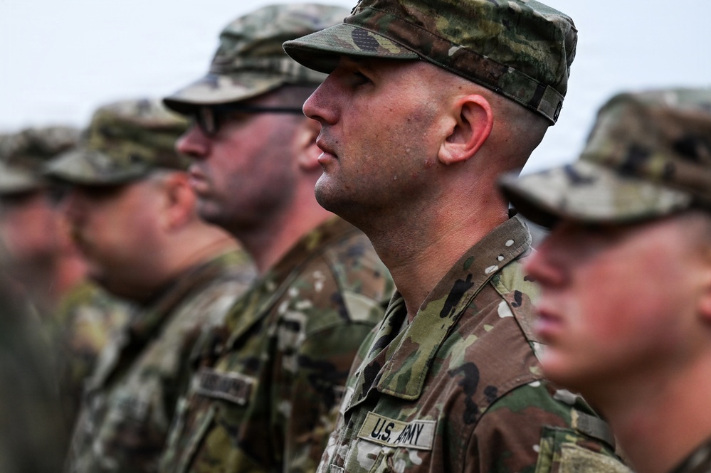 29th ID honors Bedford Boys in Omaha Beach Ceremony