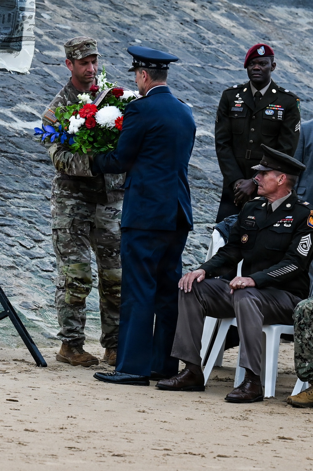 CNGB honors 29th ID Bedford Boys in Omaha Beach ceremony