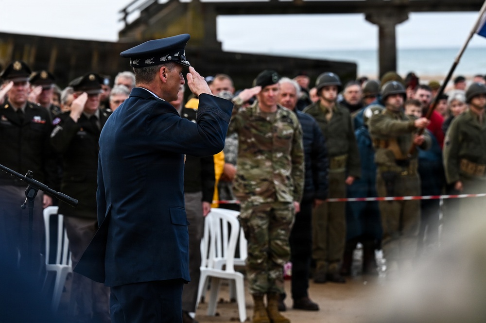 CNGB honors 29th ID Bedford Boys in Omaha Beach ceremony
