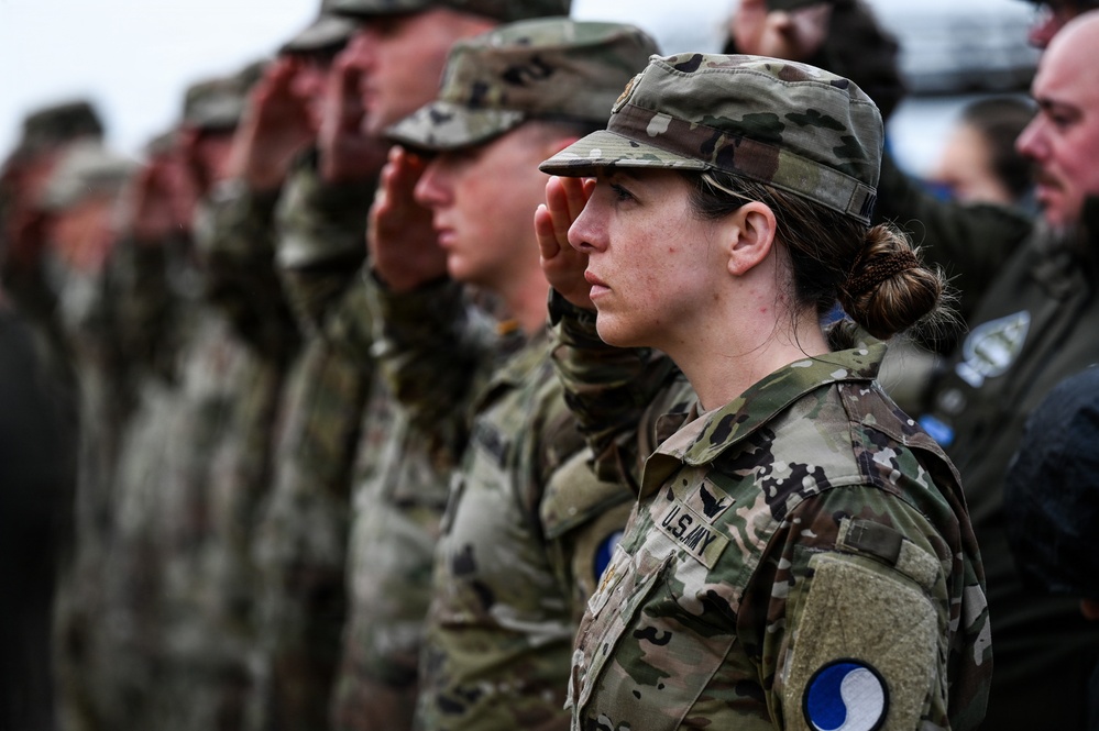 29th ID honors Bedford Boys in Omaha Beach Ceremony