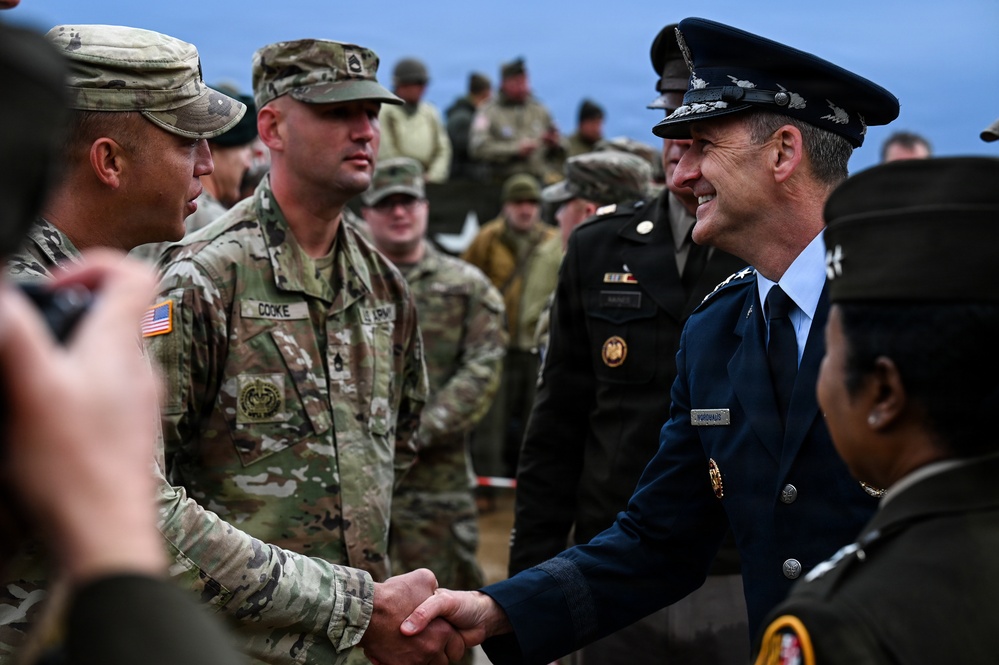 CNGB honors Bedford Boys alongside 29th ID on Omaha Beach