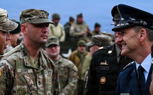 CNGB honors Bedford Boys alongside 29th ID on Omaha Beach
