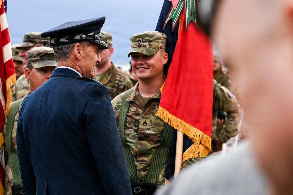 CNGB honors Bedford Boys alongside 29th ID on Omaha Beach