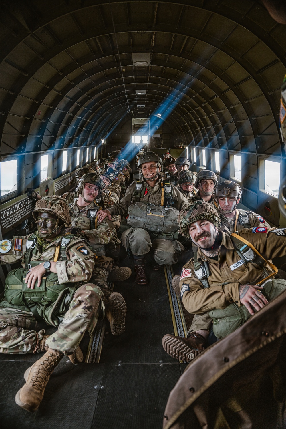 82nd Airborne Veteran jumps with Liberty Jump Team during D-Day 82