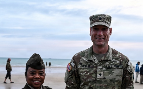 29th ID honors Bedford Boys in Omaha Beach Ceremony