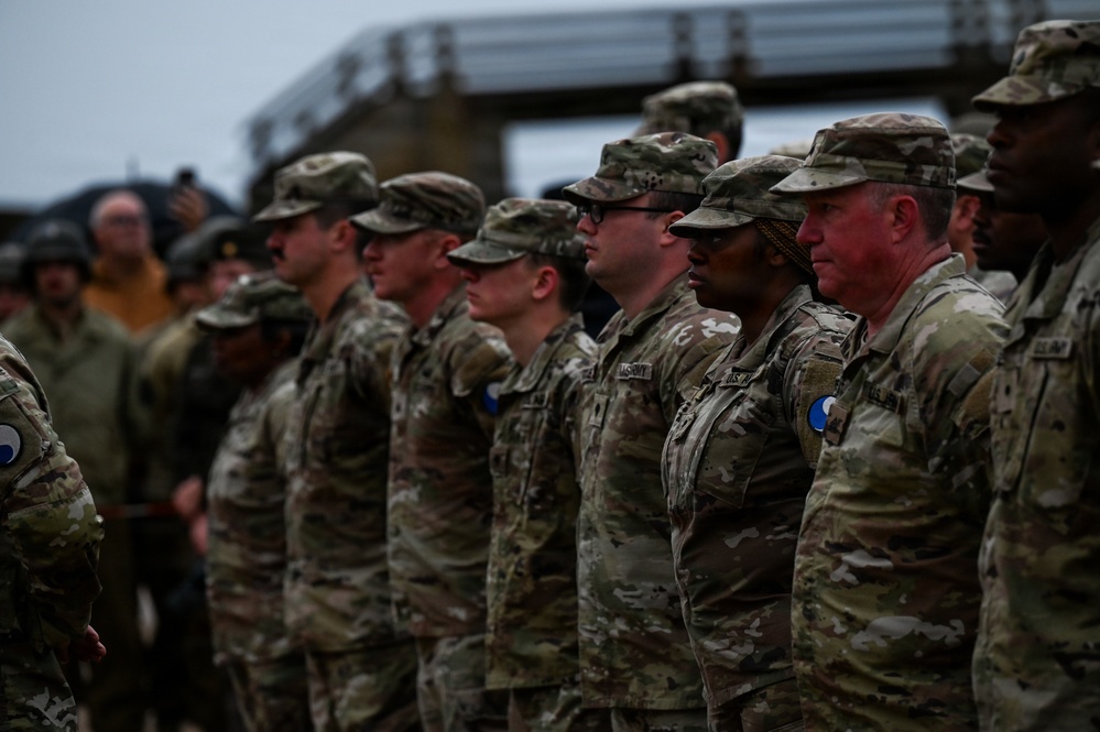 29th ID honors Bedford Boys in Omaha Beach Ceremony