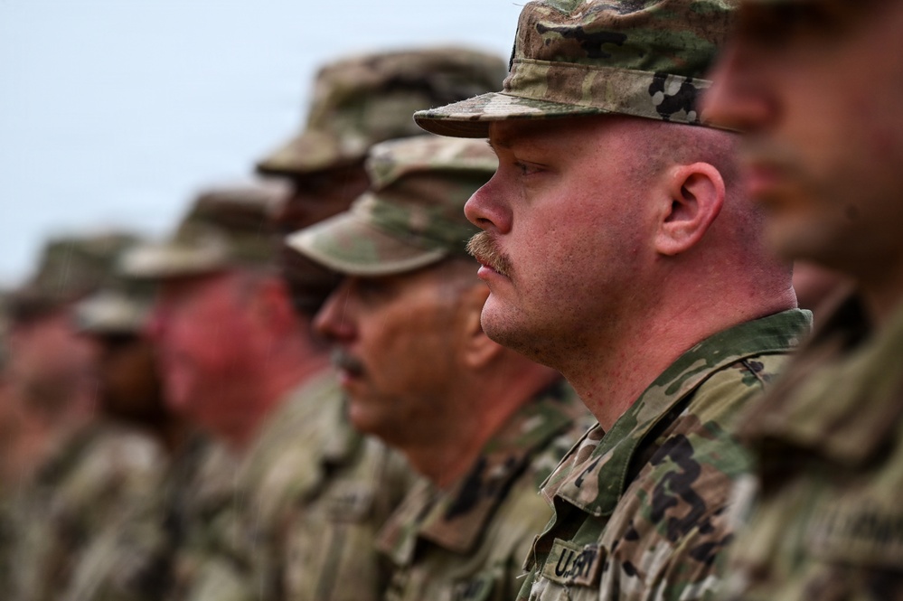 29th ID honors Bedford Boys in Omaha Beach Ceremony