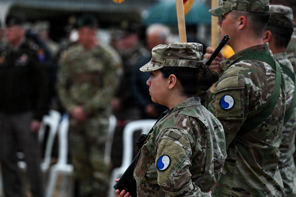 29th ID honors Bedford Boys in Omaha Beach Ceremony
