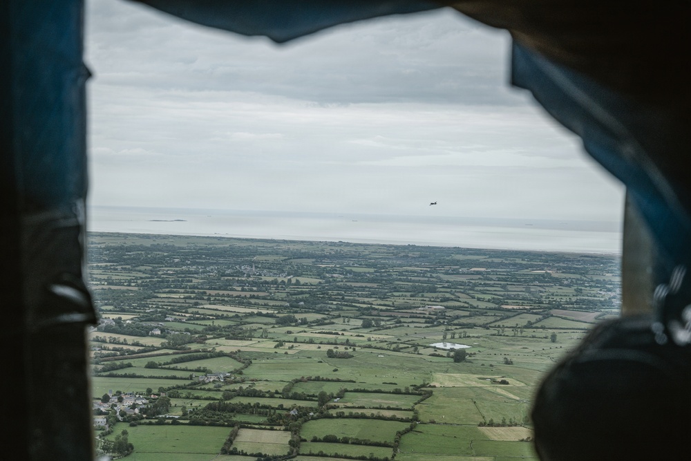 82nd Airborne Veteran jumps with Liberty Jump Team during D-Day 82
