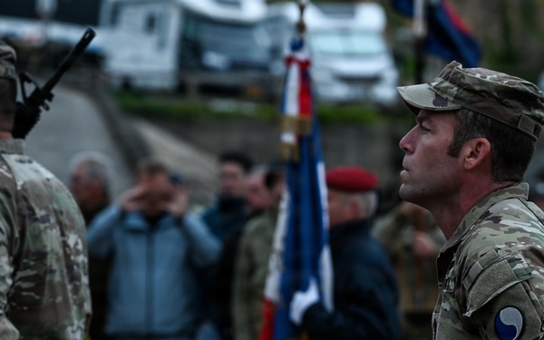 29th ID honors Bedford Boys in Omaha Beach Ceremony