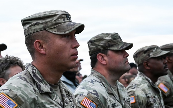 29th ID honors Bedford Boys in Omaha Beach Ceremony