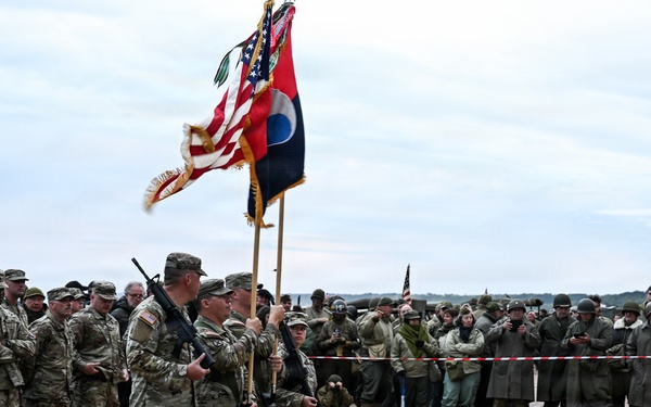 29th ID honors Bedford Boys in Omaha Beach Ceremony