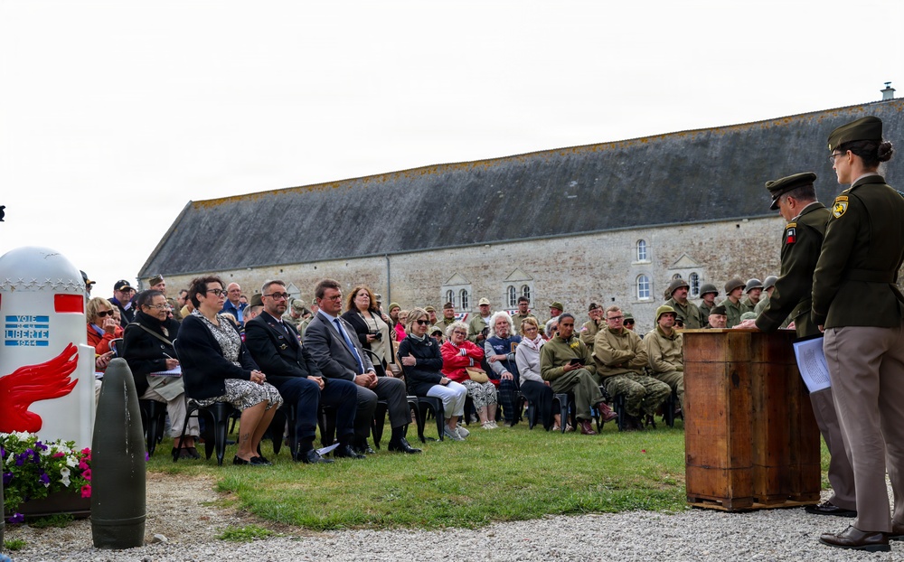 First Army Honors D‑Day Legacy During Ceremony at Collins Museum in France