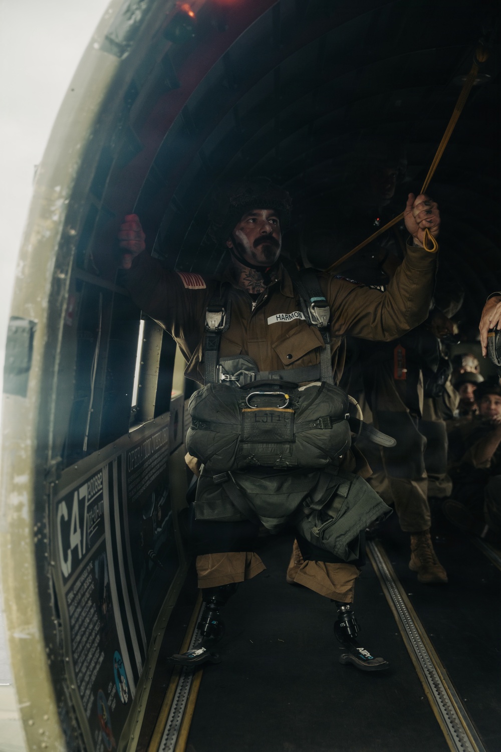 82nd Airborne Veteran jumps with Liberty Jump Team during D-Day 82