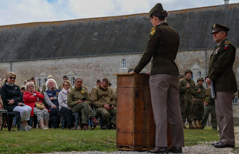 First Army Honors D‑Day Legacy During Ceremony at Collins Museum in France