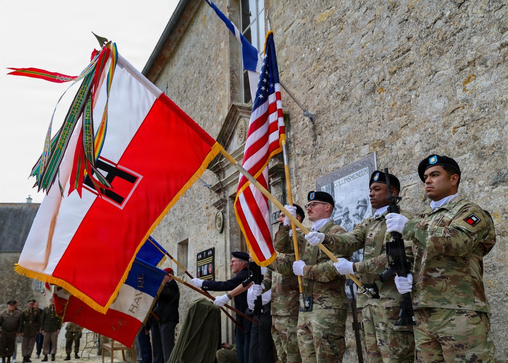 First Army Honors D‑Day Legacy During Ceremony at Collins Museum in France