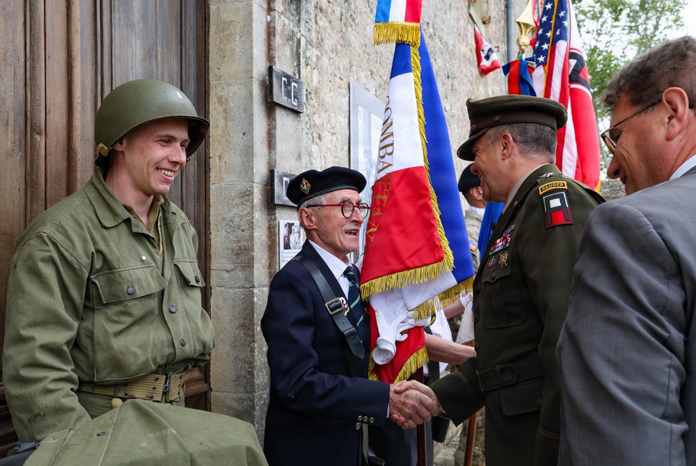 First Army Honors D‑Day Legacy During Ceremony at Collins Museum in France