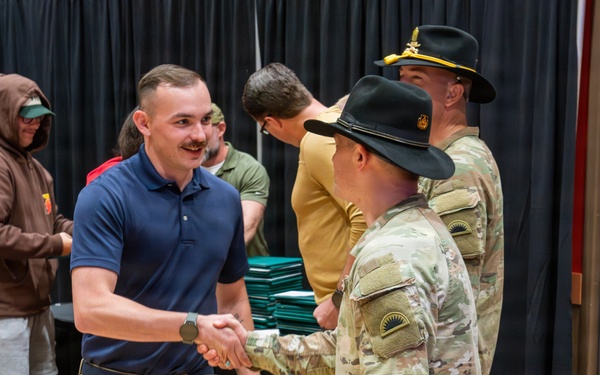 303rd Cavalry Regiment attend a Post Deployment Yellow Ribbon event