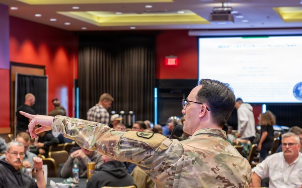 303rd Cavalry Regiment attend a Post Deployment Yellow Ribbon event