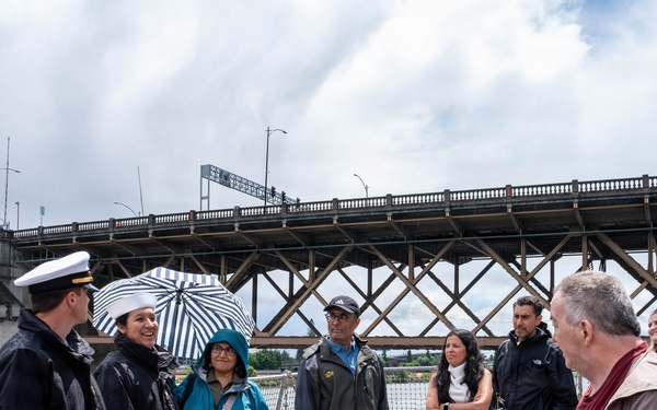 USS Chafee hosts ship tours during Portland Fleet Week 2026