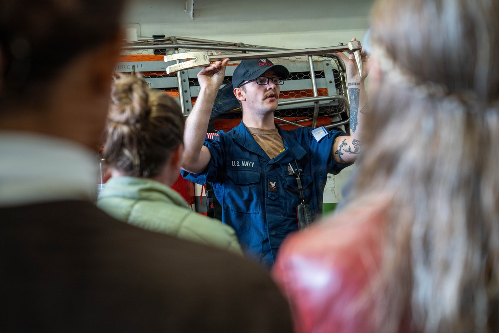 USS Chafee hosts ship tours during Portland Fleet Week 2026