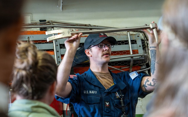 USS Chafee hosts ship tours during Portland Fleet Week 2026